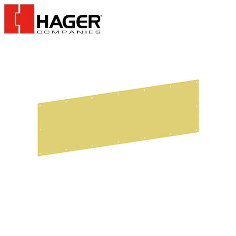 Hager - 190S - Protection Plate - Optional Size - Optional Finish