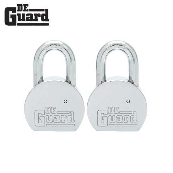 2x Premium - Solid Iron Padlock - SC1 Keyway - Short Shackle 1" - Keyed Alike #1 (BUNDLE OF 2) (2 For 1) - UHS Hardware