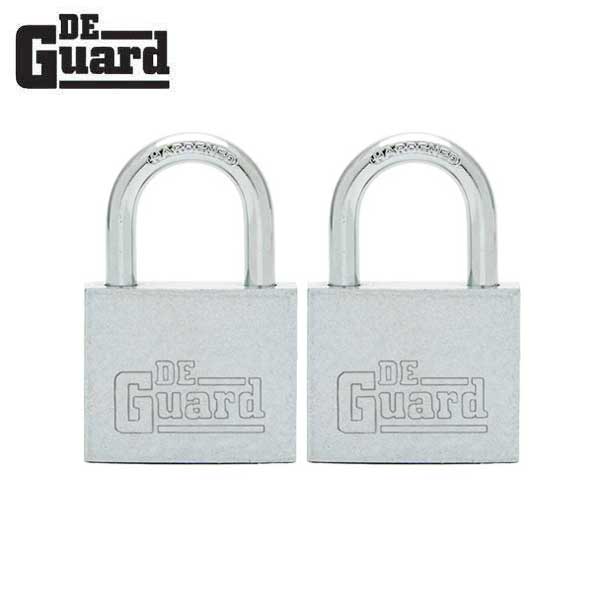 2x Premium - Nickel Plated Padlock - SC1 Keyway - Short Shackle 1" - Keyed Alike #1 (BUNDLE OF 2) (2 For 1) - UHS Hardware