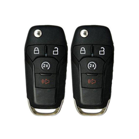 2 x 2015-2022 Ford F-Series Raptor Ranger / 4-Button Flip Key / 164 ...