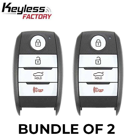 2014-2016 Kia Forte / 4-Button Smart Key / PN: 95440-A7500 / CQOFN00040 (AFTERMARKET) (BUNDLE OF 2) - UHS Hardware