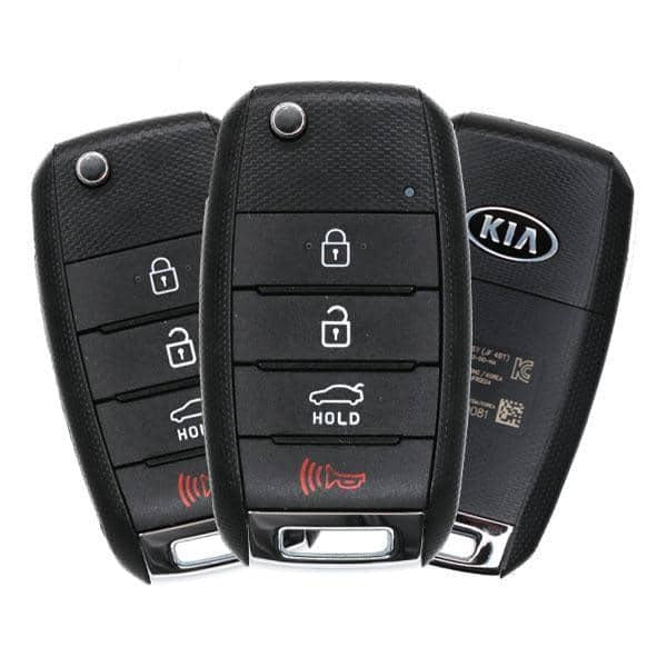3 X 2016 2020 Kia Optima 4 Button Flip Key Pn 95430 D4010