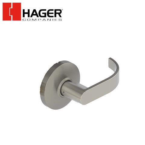 Hager - 3617 - Lever - Single Dummy - Satin Chrome - Optional Lever