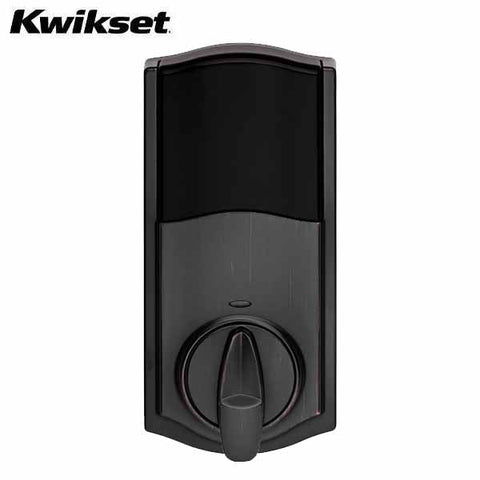 Kwikset - 916 SmartCode Traditional Electronic Deadbolt with Zigbee Technology - 11P - Venetian Bronze Finish - UHS Hardware