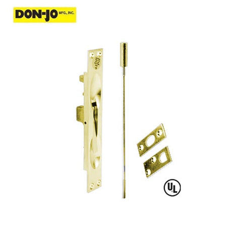 Don-Jo - 1555 - Flush Bolt - 6-3/4" Length - 1" Width - Optional Finish - UHS Hardware