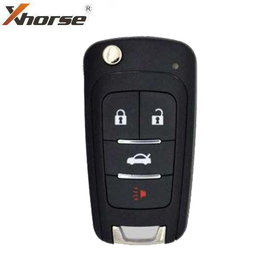 GM Style / 4-Button Universal Remote Key for VVDI Key Tool (Wired) - UHS Hardware