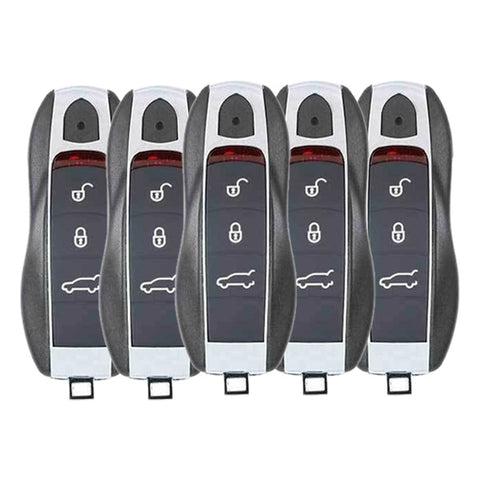 5 x 2010-2017 Porsche / 3-Button Smart Key / KR55WK50138 / Porsche Entry System / 315 MHz (AFTERMARKET) (Pack of 5)