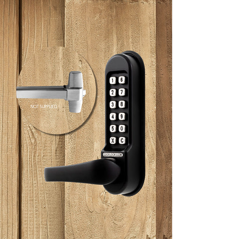 Code Locks - CL500 - Mechanical Lock Trim - Heavy Duty - Optional Backset - Panic Access Kit - Optional Finish - UHS Hardware