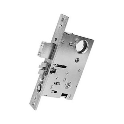 Baldwin - 6321 - Mortise Lock - 2 1/2" Backset - Entrance / Emergency Egress - Optional Handing Lever Strength - 056 - Satin Nickel