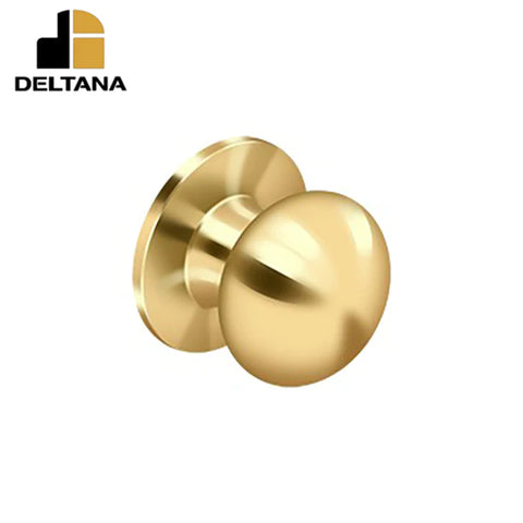 Deltana - Portland Knob Dummy - 1 3/8" - 1-3/4" Door Thickness - Universal Handing - Optional Finish