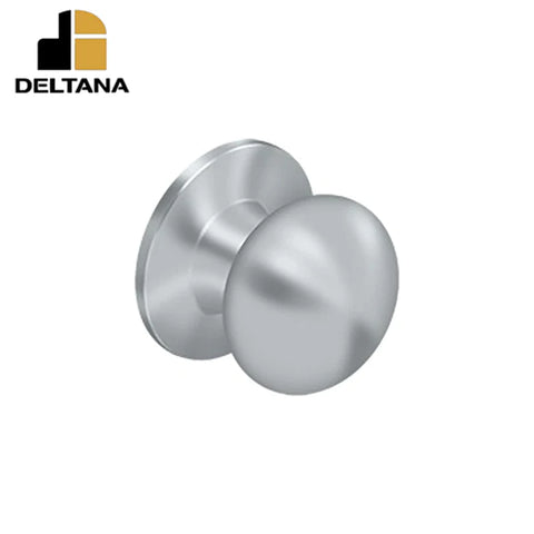 Deltana - Portland Knob Dummy - 1 3/8" - 1-3/4" Door Thickness - Universal Handing - Optional Finish