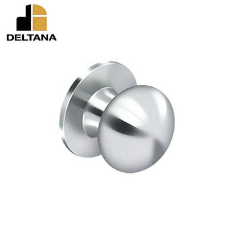 Deltana - Portland Knob Dummy - 1 3/8" - 1-3/4" Door Thickness - Universal Handing - Optional Finish