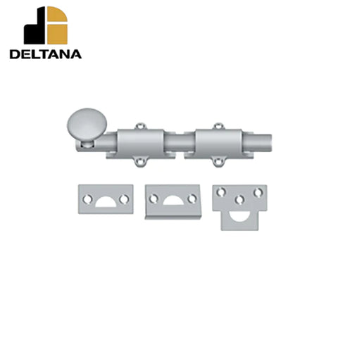 Deltana - 6" Surface Bolt - Heavy Duty - Optional Finish