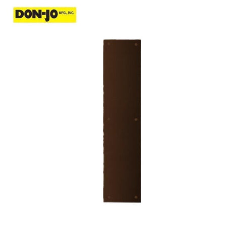 Don-Jo - 71 - Push Plate - Optional Finish - UHS Hardware