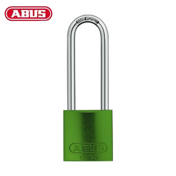 Abus - 08502 - Padlock 72/40Hb75 - 3" Shackle - Optional Keying - Optional Finish - Optional Number Of Locks - UHS Hardware