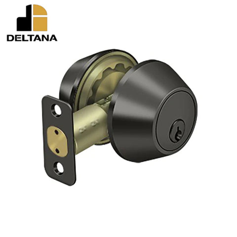 Deltana - Double Cylinder Deadbolt - Grade 3 - KA2 Heavy Duty - 2-3/8" Backset - 1 3/8" - 2" Door Thickness - Optional Finish