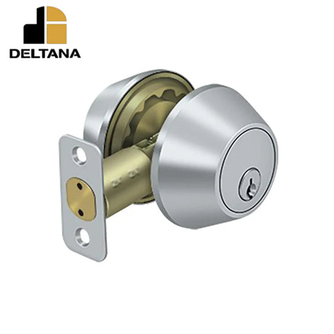 Deltana - Double Cylinder Deadbolt - Grade 3 - KA2 Heavy Duty - 2-3/8" Backset - 1 3/8" - 2" Door Thickness - Optional Finish