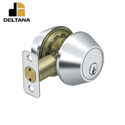 Deltana - Double Cylinder Deadbolt - Grade 3 - KA2 Heavy Duty - 2-3/8" Backset - 1 3/8" - 2" Door Thickness - Optional Finish