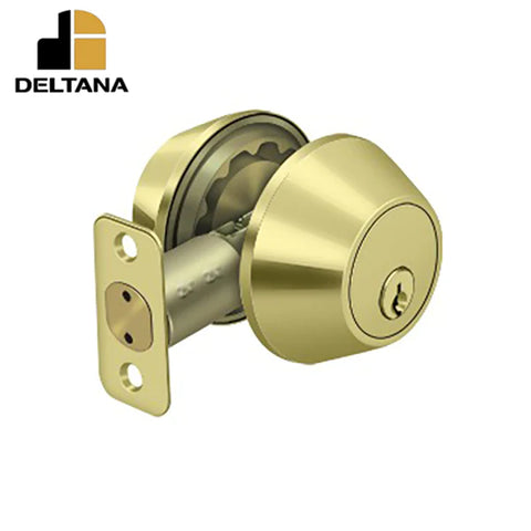 Deltana - Double Cylinder Deadbolt - Grade 3 - KA2 Heavy Duty - 2-3/8" Backset - 1 3/8" - 2" Door Thickness - Optional Finish