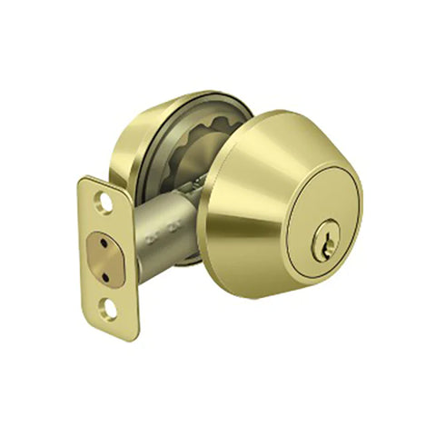 Deltana - Double Cylinder Deadbolt - Grade 3 - KA2 Heavy Duty - 2-3/8" Backset - 1 3/8" - 2" Door Thickness - Optional Finish