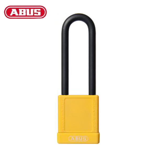 Abus - 06773 - Plastic-Covered Aluminum Core Padlock 74/40Hb75 - Optional Keying - Optional Finish - UHS Hardware