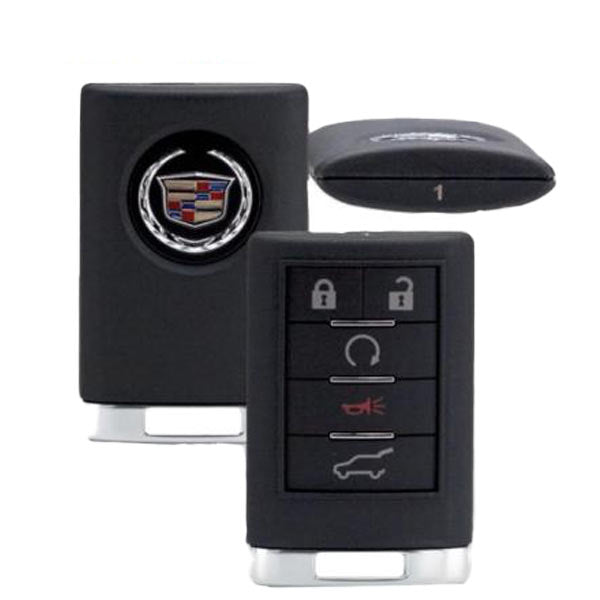 2007-2013 Cadillac CTS / 5-Button Key FOB / PN: 5923883/ OUC6000066 / Driver #1 (Strattec) - UHS Hardware