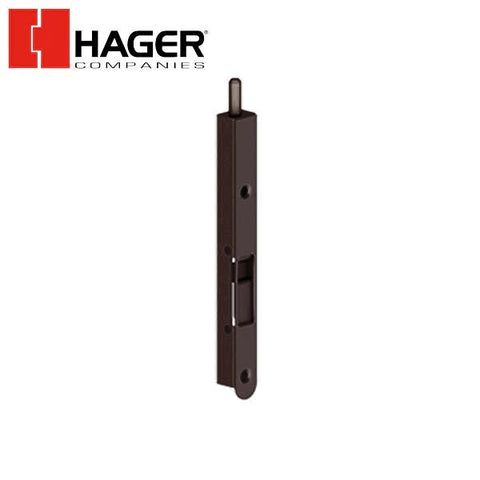 Hager - 1416 - Single Route Flush Bolt - 6 3/4" - Optional Finish