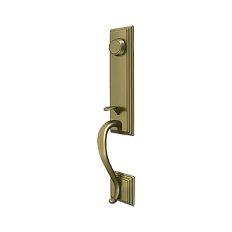 Deltana - Kingston Handleset - Dummy - Solid Brass - Optional Finish