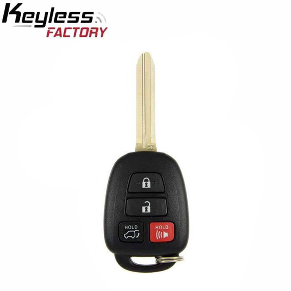 2013-2018 Toyota RAV4 / 4-Button Remote Head Key / PN: 89070-42830 / HYQ12BDM / H Chip (RHK-TOY-DMR4) - UHS Hardware