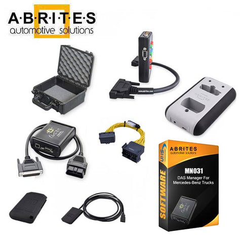 ABRITES - AVDI Mercedes Truck Package - AVDI, ZN003, ZN051, ZN075, TA69, CB022, MN031, ATC01 Small Tuff Case