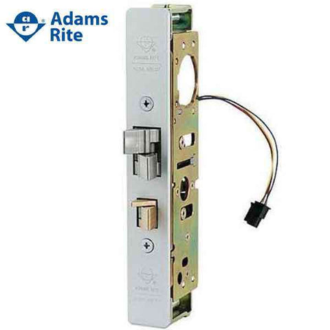 Adams Rite - Steel Hawk 4300 E-Latch - Electrified Deadlatch - 31/32" Backset - Surface Mount - Std Jamb - Aluminum - 12 /16 / 24 VDC - UHS Hardware