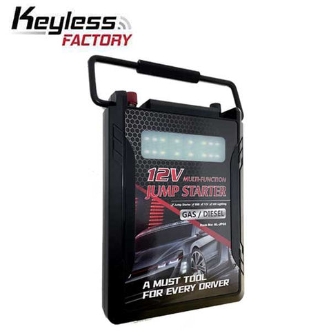 Multi-function Car & Truck Battery Jump Starter - 12V - 2600A - 188,000mAh Capacity - UHS Hardware