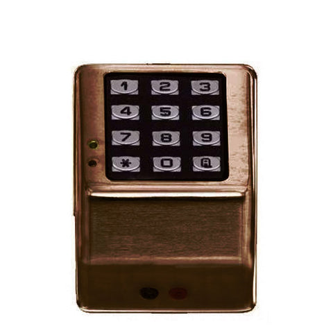 Trilogy DK3000 - Weatherproof Digital Access Control Keypads w/ Audit Trail - Oil Rubbed Bronze - 10B (Alarm Lock) - UHS Hardware