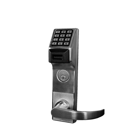 Alarm Lock Trilogy - PDLN4500 - Digital PROX Keypad Lever Set w/ Audit Trail - Networx 26D - Satin Chrome