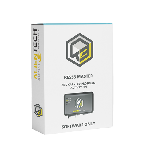 Alientech - KESS3 Master Software - OBD Car - LCV Protocol Activation - Includes 12 Month Subscription ( Machine Sold Separately ) - UHS Hardware