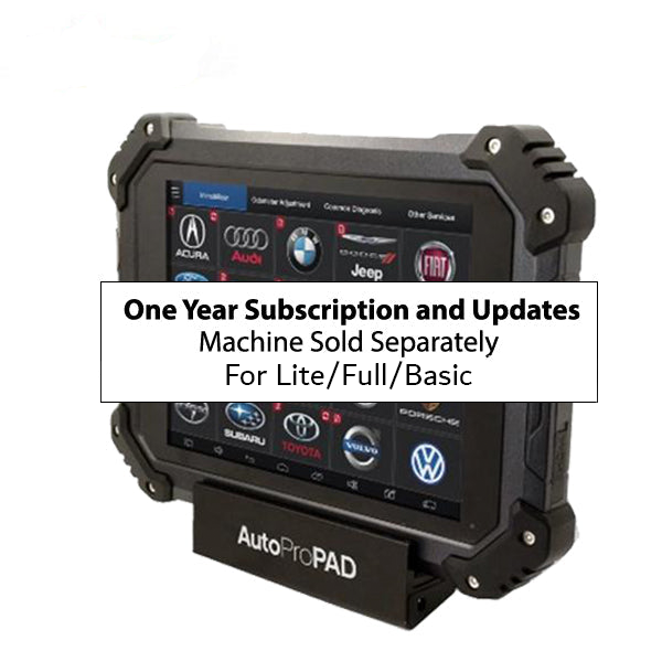 AutoProPAD Lite/Full/Basic - Updates & Support Subscription - 1 YEAR  (XTOOL) - ( machine sold separately ) - UHS Hardware