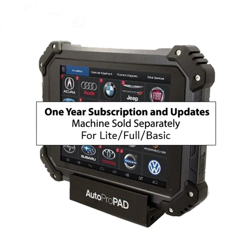 AutoProPAD Lite/Full/Basic - Updates & Support Subscription - 1 YEAR  (XTOOL) - ( machine sold separately ) - UHS Hardware