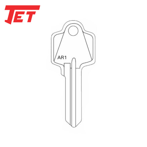 JET - 5 Pin Key Blank for Arrow Locks (250 Pack) (AR1)