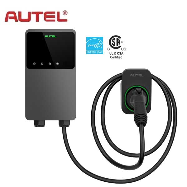 Autel - MaxiCharger AC Home 50A - EV Charger With Separate Holster - UHS Hardware