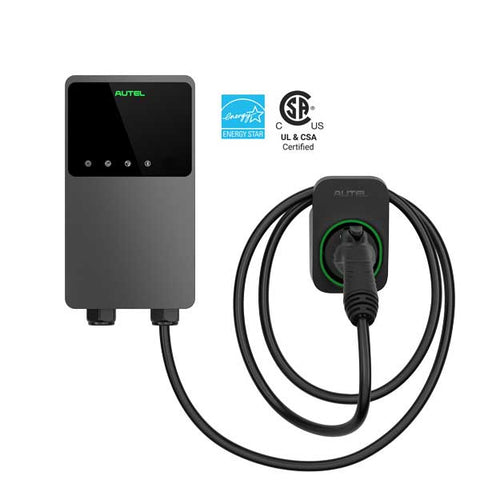 Autel - MaxiCharger AC Home 50A - EV Charger With Separate Holster - UHS Hardware