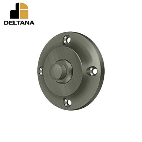 Deltana - Bell Button - Round Contemporary - Optional Finish