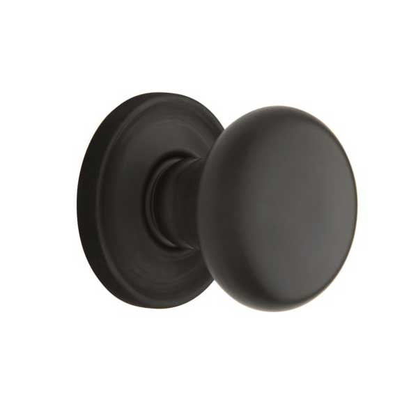 Baldwin Estate - 5015 Classic Knob - 5048 Circle Rose - 102 - Oil Rubbed Bronze - Passage - Grade 2 - UHS Hardware