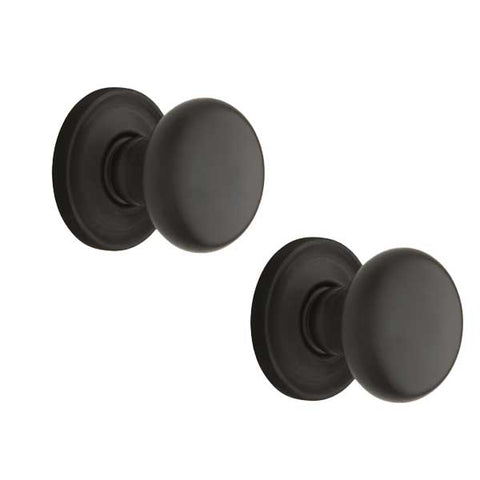 Baldwin Estate - 5015 Classic Knob - 5048 Circle Rose - 102 - Oil Rubbed Bronze - Passage - Grade 2 - UHS Hardware