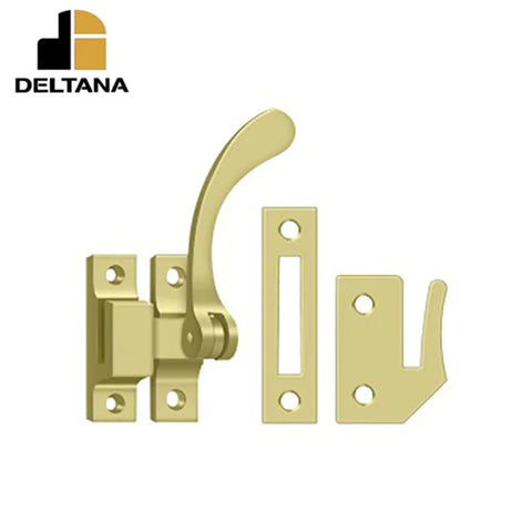 Deltana - Window Lock - Casement Fastener - Reversible - 4-1/2" - Optional Finish