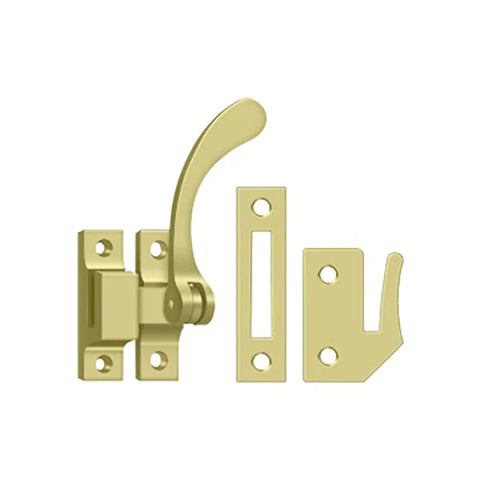 Deltana - Window Lock - Casement Fastener - Reversible - 4-1/2" - Optional Finish