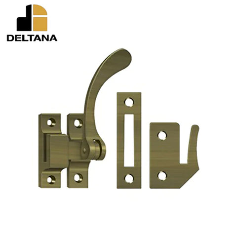 Deltana - Window Lock - Casement Fastener - Reversible - 4-1/2" - Optional Finish