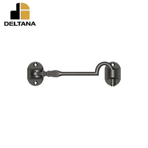 Deltana - Cabin Hooks - British Style - 4" - Optional Finish