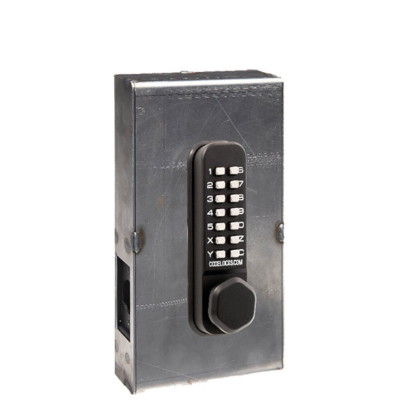 Code Locks - CL255 Gate Box Kit - Mechanical Lock - Light Duty - Dual Backset Deadlatch 2 3/8" -  2 3/4" - Mortise Tubular Latchbolt Gate Box Kit - Holdback Feature - Optional Key Override - Optional Finish - Fire Rated - Grade 2 - UHS Hardware