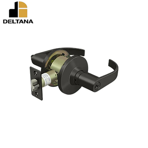 Deltana - Comm - Entry Standard Grade 2 - Curved Lever - Latch: UL Listed w/ 1/2 - Optional Finish