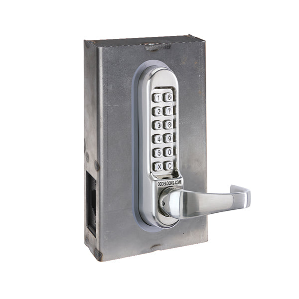 Code Locks - CL515 Gate Box Kit - Mechanical Lock - Heavy Duty - Tubular Latch Bolt Gate Box Kit - Passage Function - Optional Finish - UHS Hardware